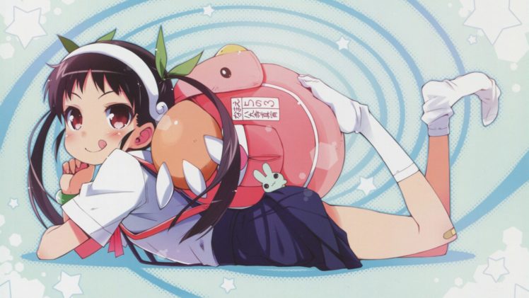 Monogatari Series, Hachikuji Mayoi, Anime girls HD Wallpaper Desktop Background