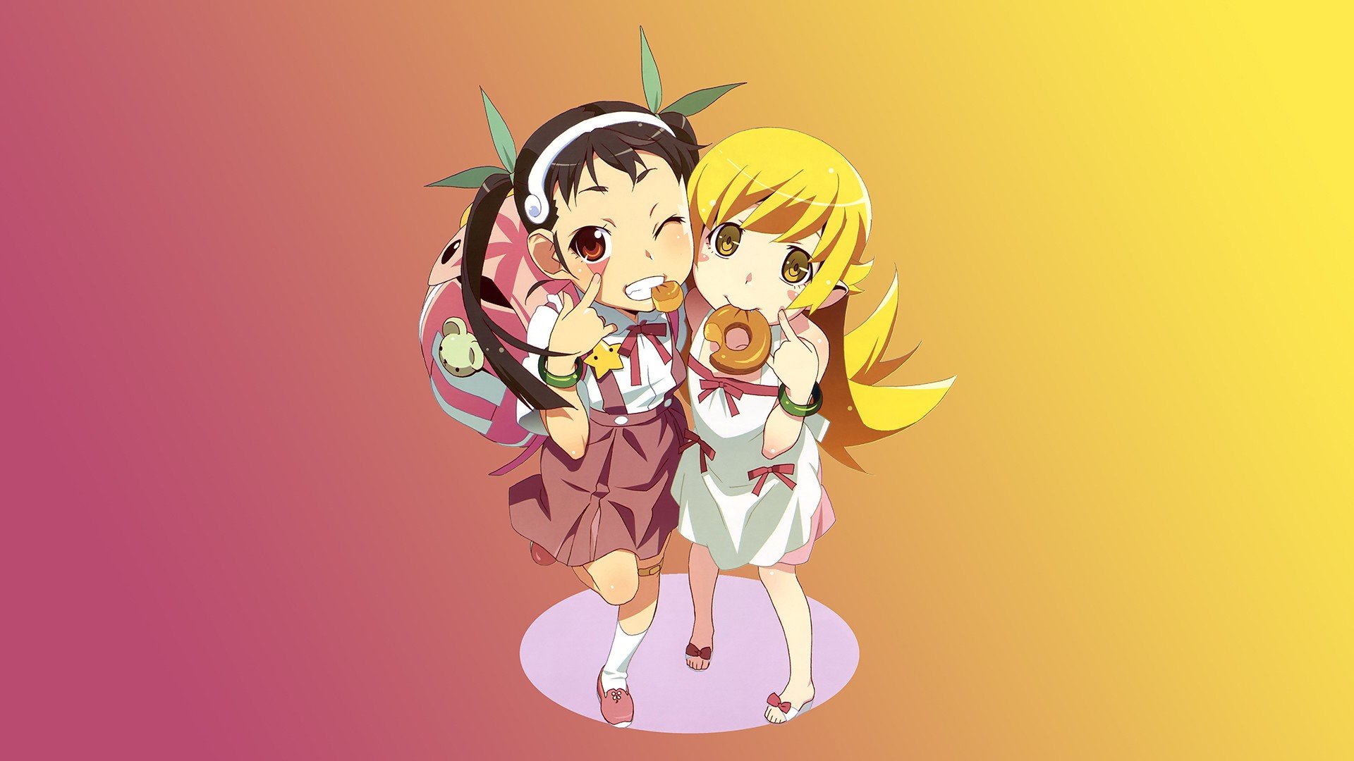 monogatari shinobu donut