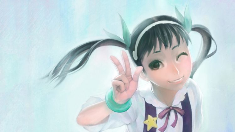 Monogatari Series, Hachikuji Mayoi, Anime, Anime girls HD Wallpaper Desktop Background