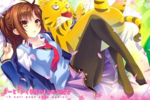 Aoyama Nanami, Sakurasou no Pet na Kanojo, Anime girls, Pantyhose, School uniform, Schoolgirls