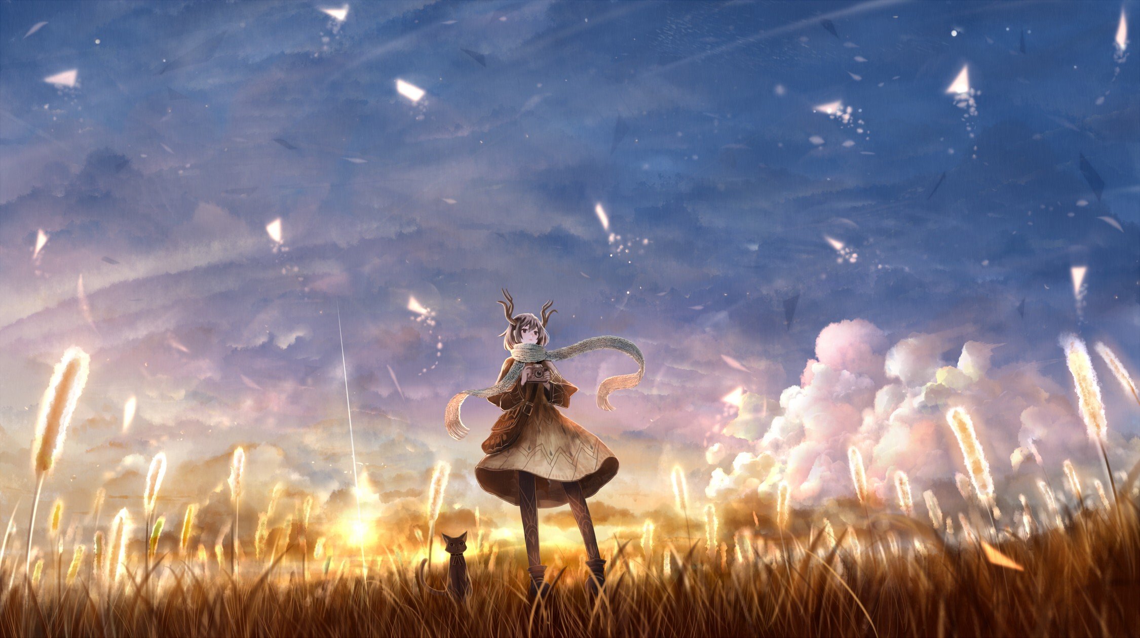 fantasy art, Cat Wallpaper