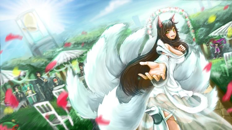 League of Legends, Video games, Ahri, Marriage HD Wallpaper Desktop Background