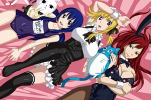 Fairy Tail, Scarlet Erza, Heartfilia Lucy, Marvell Wendy
