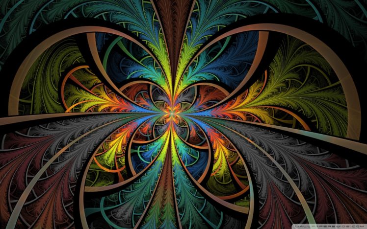 multicolor, Psychedelic, Stained, Glass HD Wallpaper Desktop Background