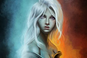 game, Of, Thrones, Painting, Art, Blonde, Girl, Glance, Movies, Girls