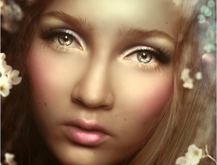 painting, Art, Eyes, Face, Glance, Girls HD Wallpaper Desktop Background