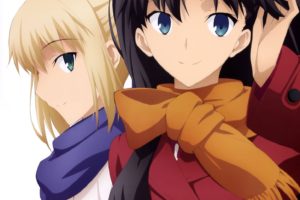 anime girls, Anime, Fate Series, Saber, Tohsaka Rin
