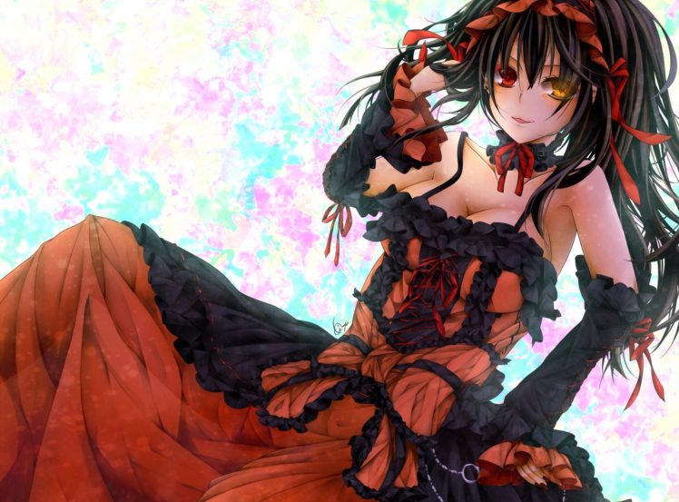 anime girls, Date A Live, Tokisaki Kurumi HD Wallpaper Desktop Background