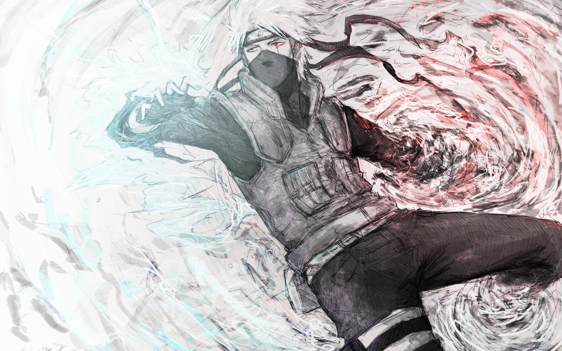 anime, Naruto Shippuuden, Hatake Kakashi Wallpaper