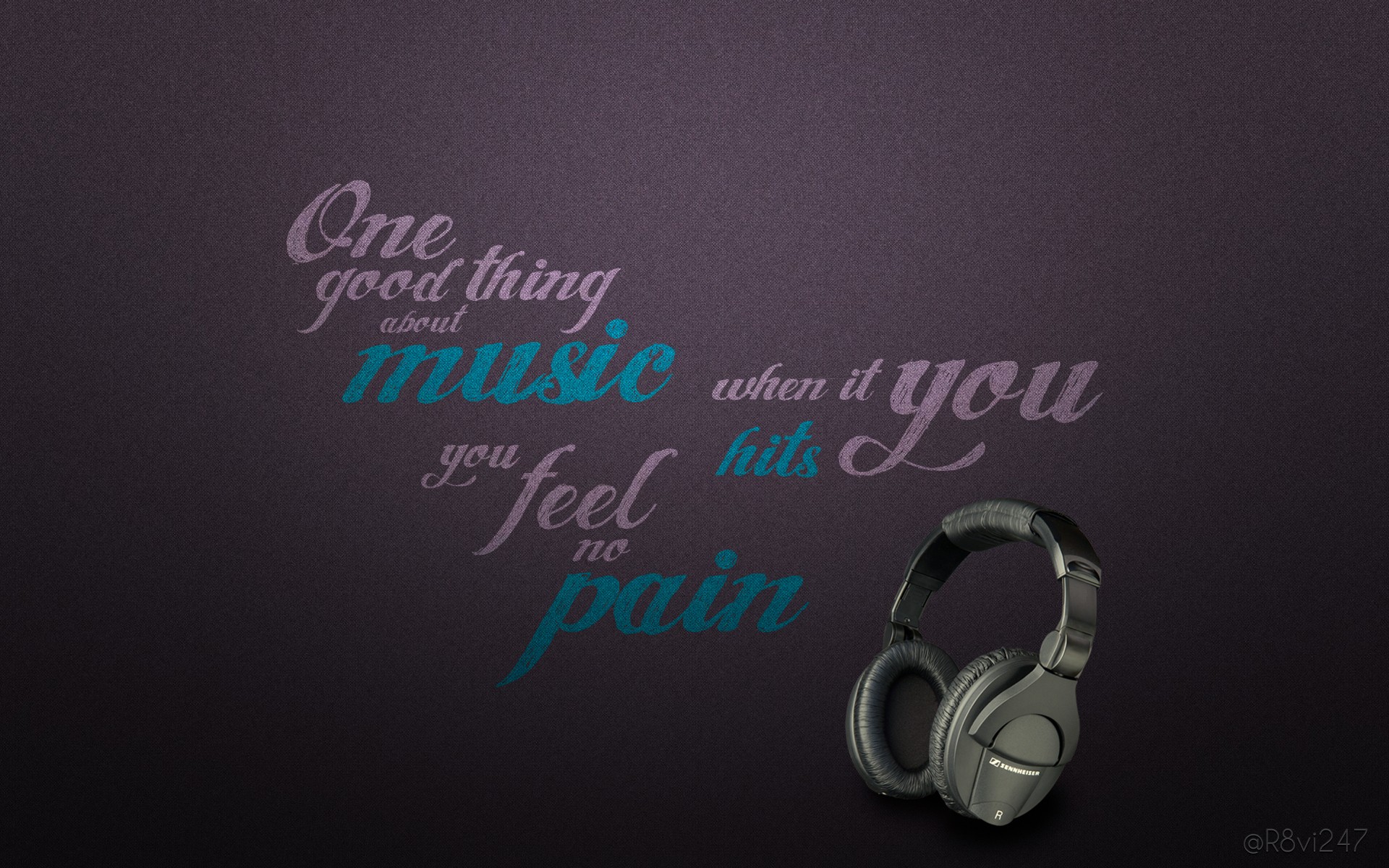 headphones, Music, Patterns, Typography, Backgrounds, Posters Wallpaper