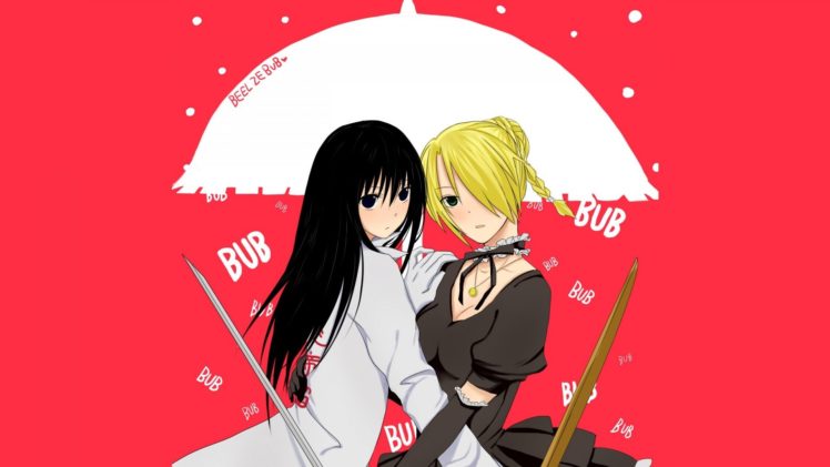 Beelzebub, Anime girls, Anime, Kunieda Aoi, Hildegard HD Wallpaper Desktop Background