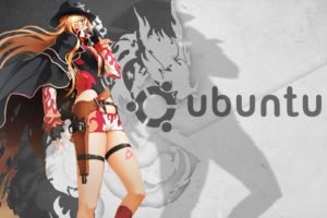anime girls, Ubuntu