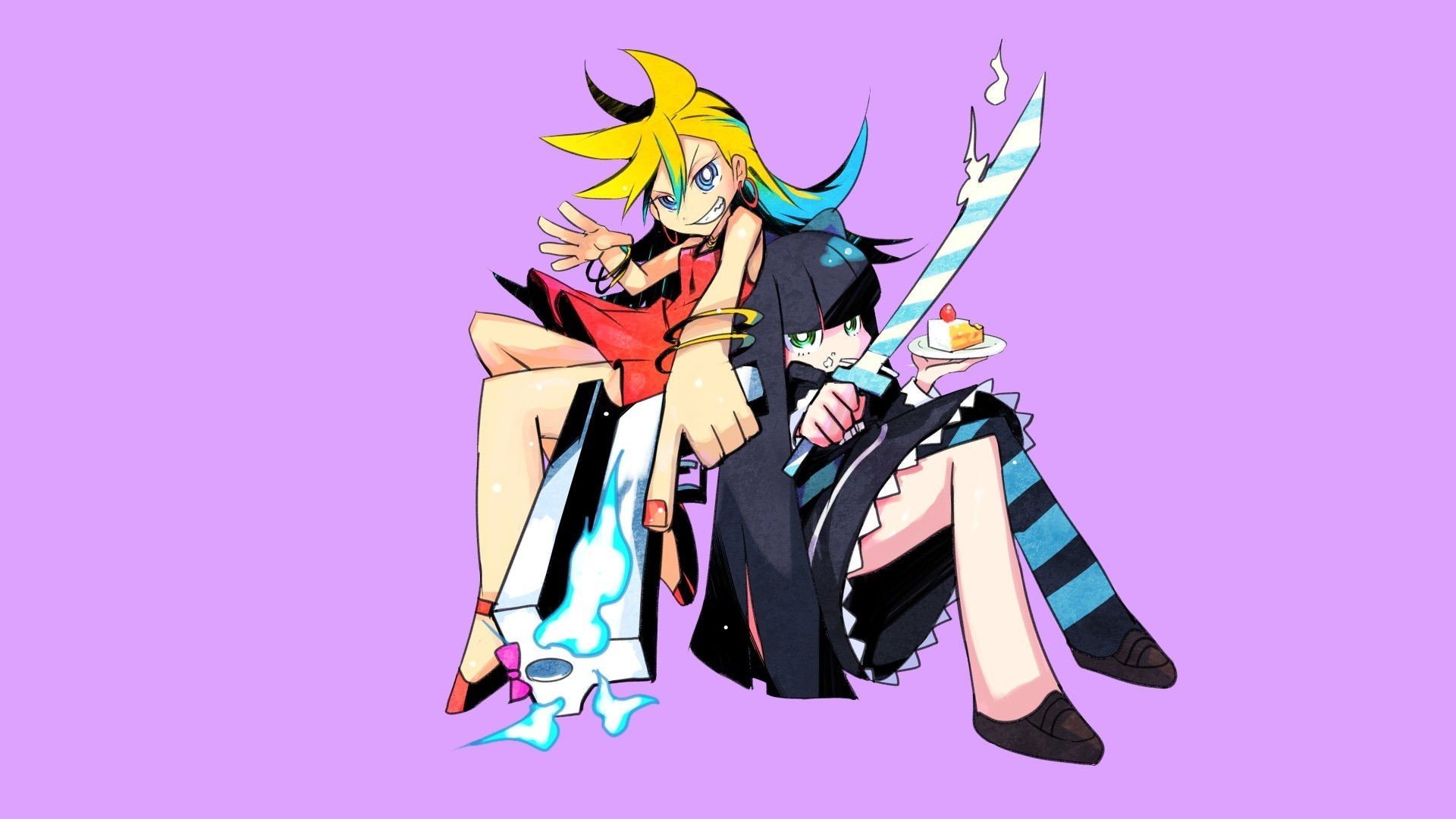Panty and Stocking with Garterbelt Wallpaper