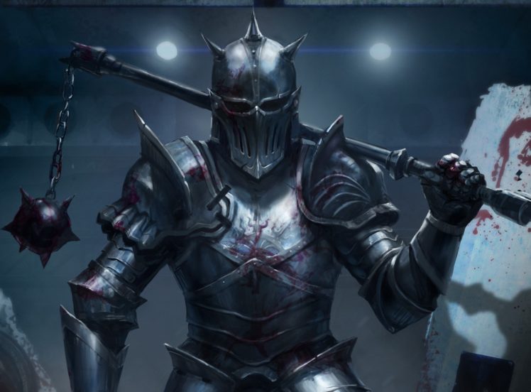 armor, Knight, Man, Art, Warrior HD Wallpaper Desktop Background