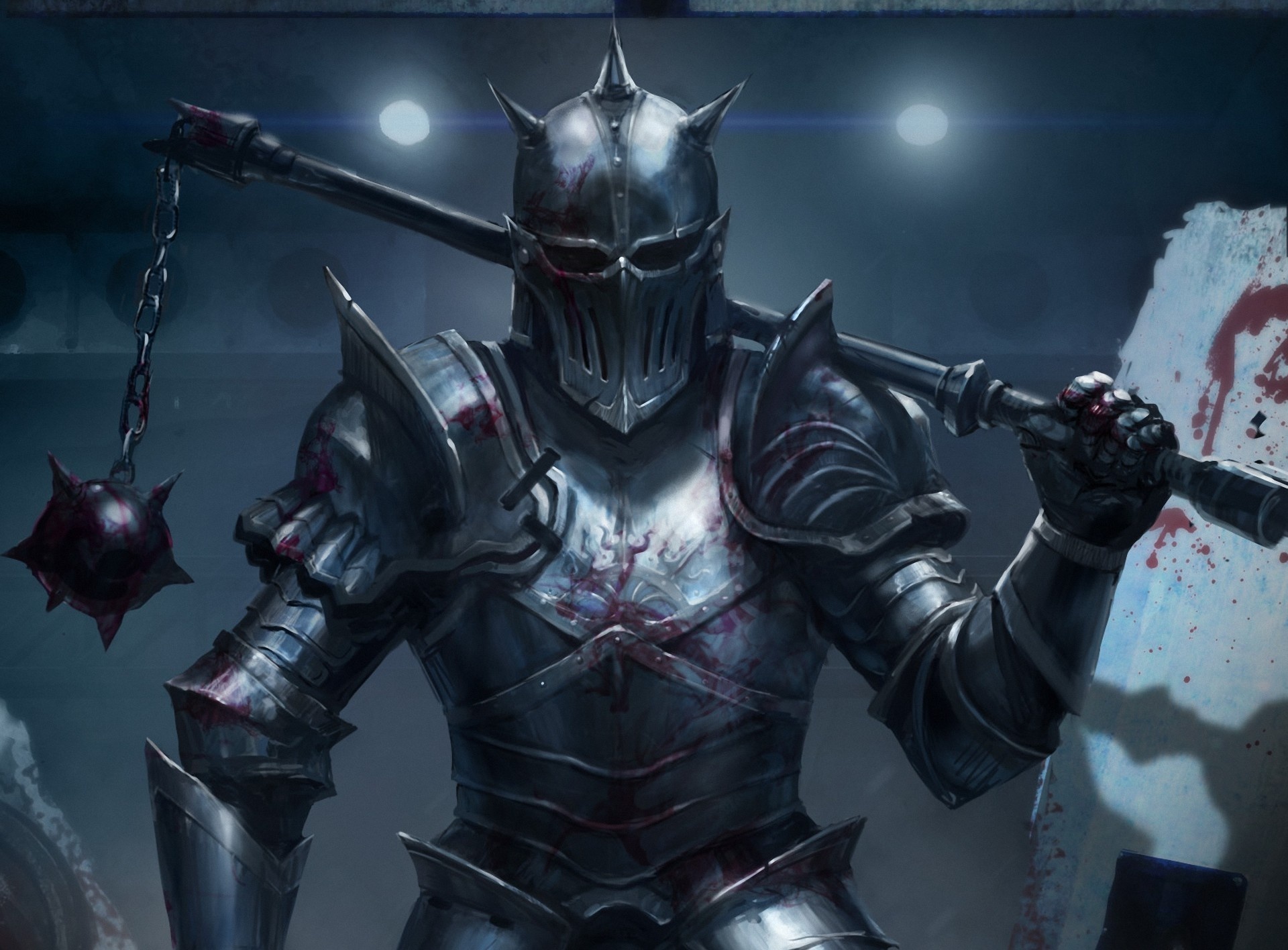 armor, Knight, Man, Art, Warrior Wallpaper