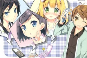 anime, Anime girls, Hentai Ouji to Warawanai Neko, Tsutsukakushi Tsukiko, Tsutsukakushi Tsukushi, Azuki Azusa, Yokodera Youto