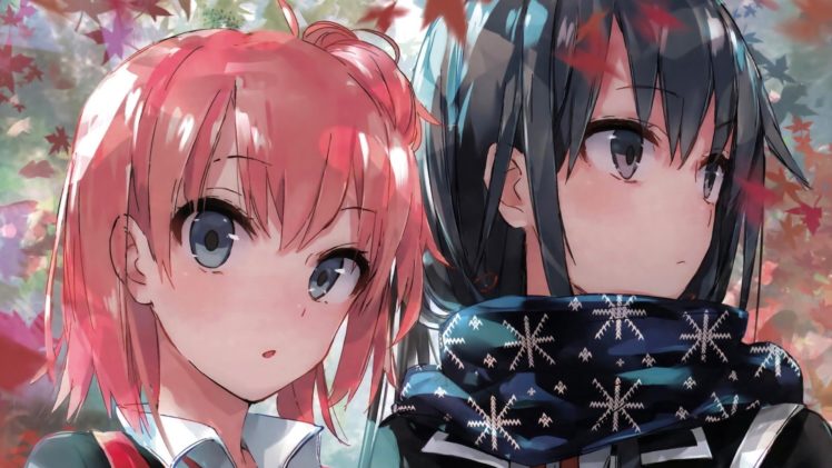Wallpaper Anime Girls Yuigahama Yui Yukinoshita Yukino Yahari Ore No Free HD