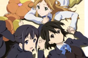 anime girls, Kokoro Connect, Inaba Himeko, Kiriyama Yui, Nagase Iori