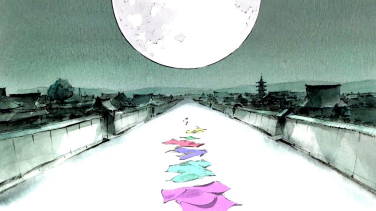 The Tale of Princess Kaguya, Princess, Kaguya, Animated movies HD Wallpaper Desktop Background