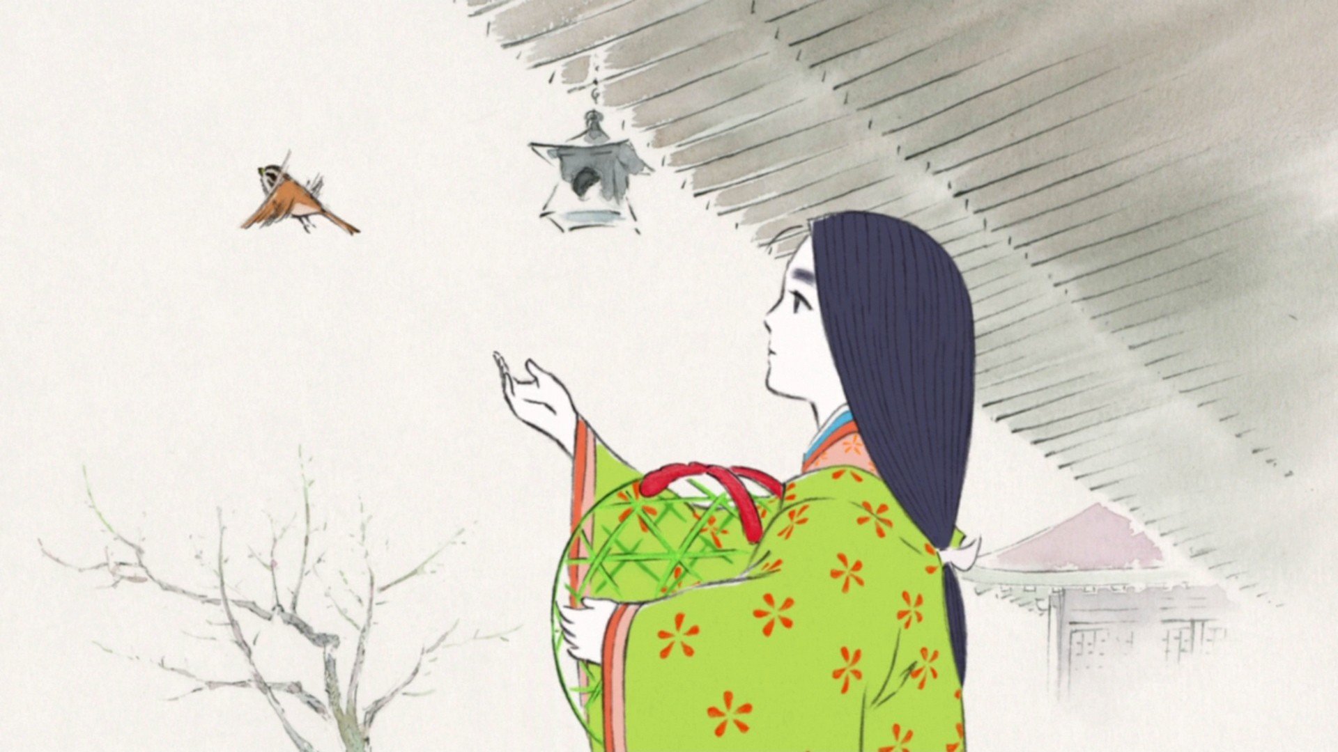 The Tale of Princess Kaguya, Princess, Kaguya, Animated movies, Studio Ghibli Wallpaper