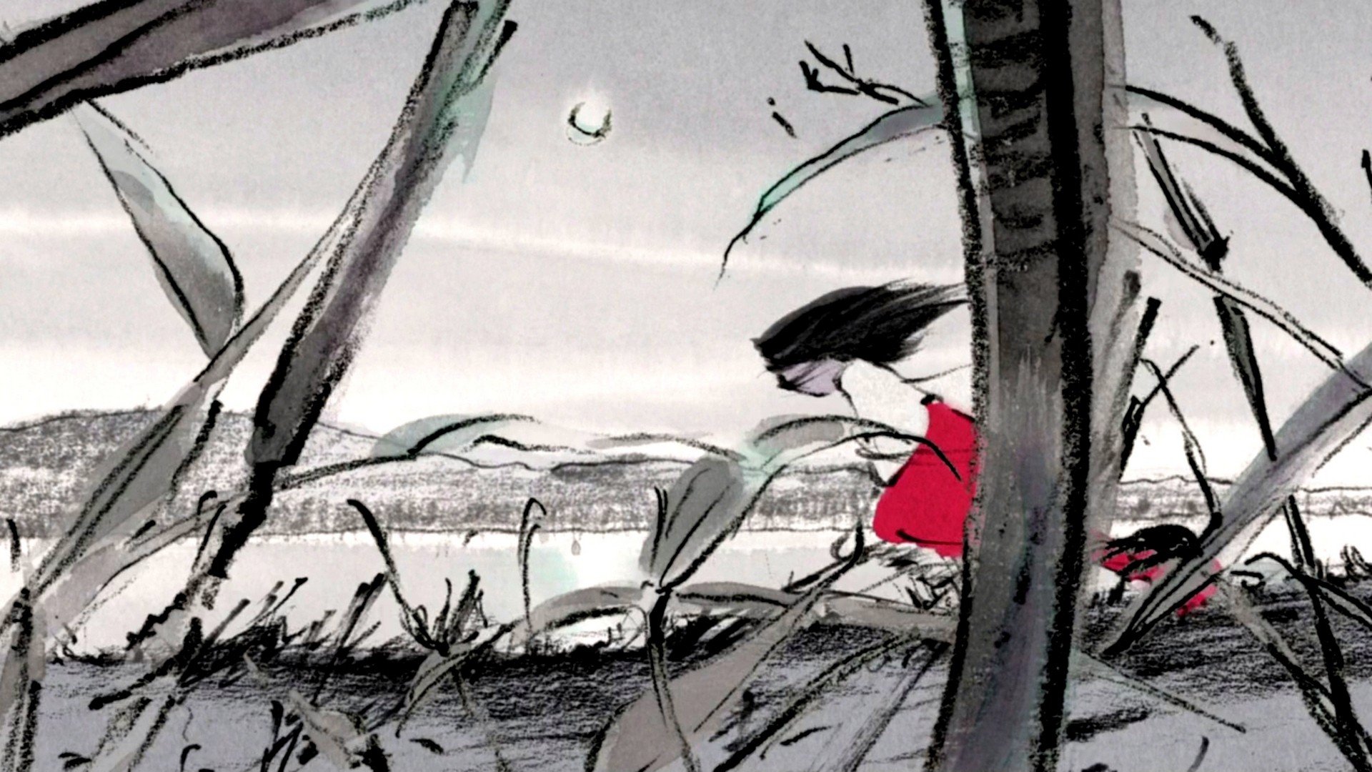 The Tale of Princess Kaguya, Princess, Kaguya, Animated movies Wallpaper