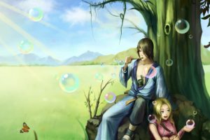 fantasy art, Naruto Shippuuden, Jinchuuriki, Bubbles, Butterfly