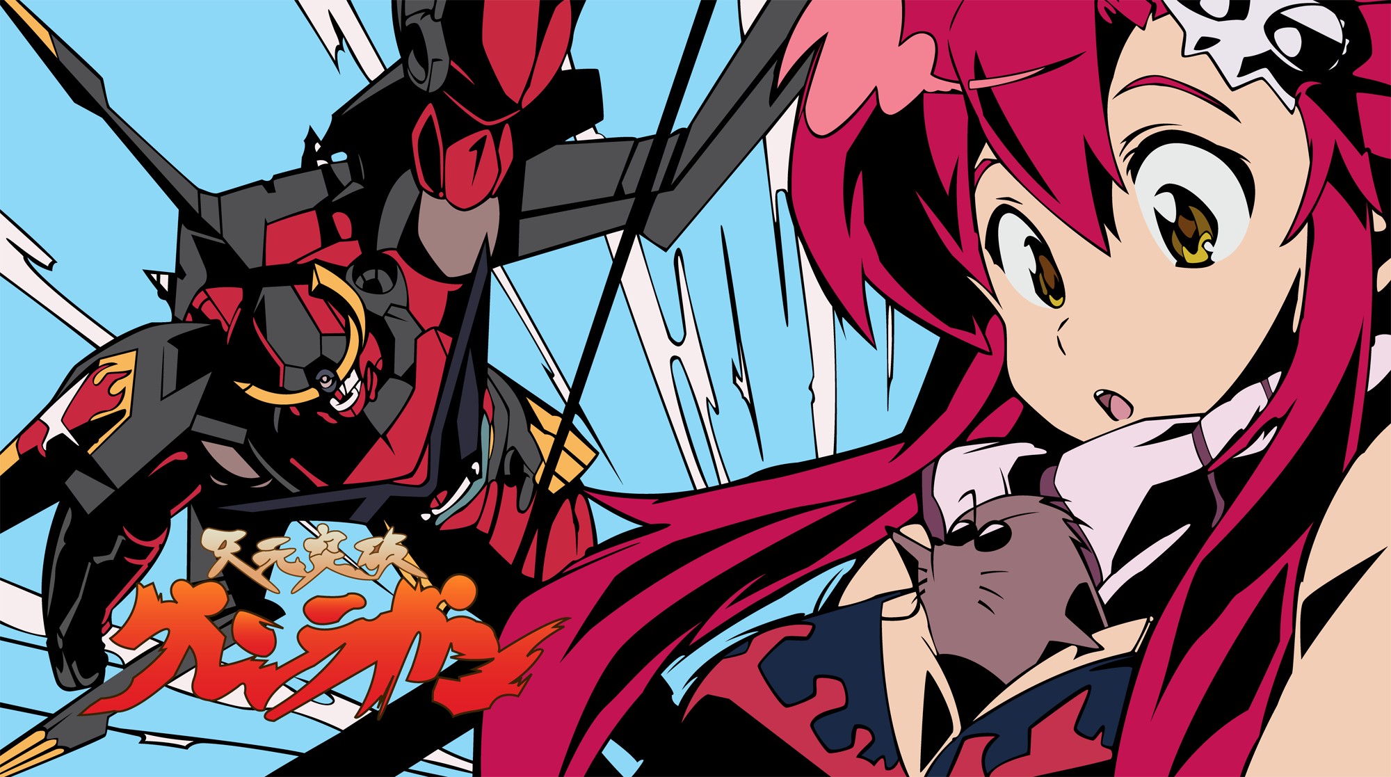 Tengen Toppa Gurren Lagann, Littner Yoko Wallpaper