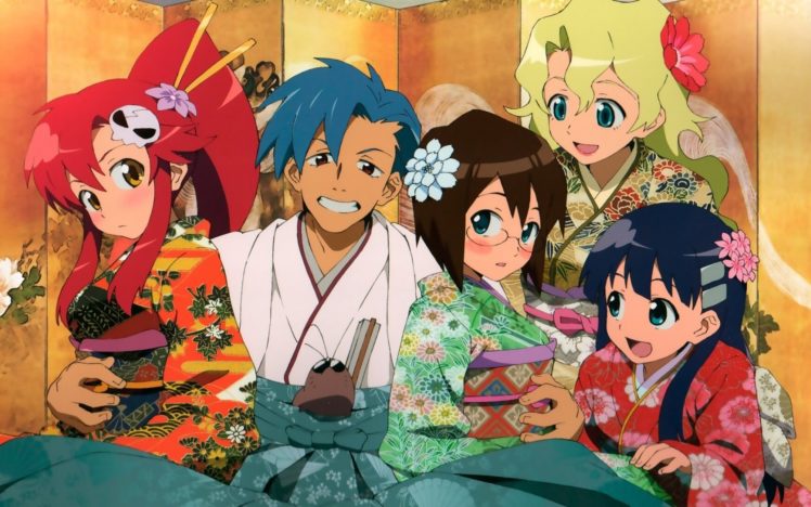 Tengen Toppa Gurren Lagann, Anime, Kamina, Littner Yoko HD Wallpaper Desktop Background