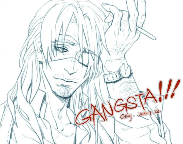 manga, Gangsta, Arcangelo Worick HD Wallpaper Desktop Background