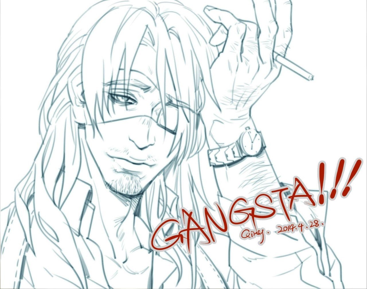 manga, Gangsta, Arcangelo Worick Wallpaper