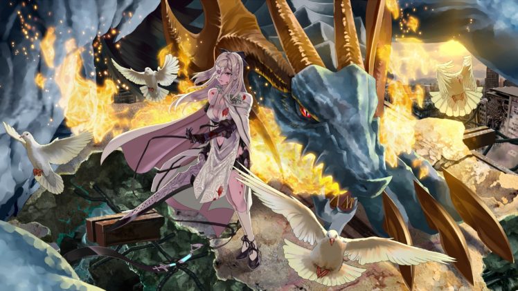 dragon, Drakengard 3 HD Wallpaper Desktop Background