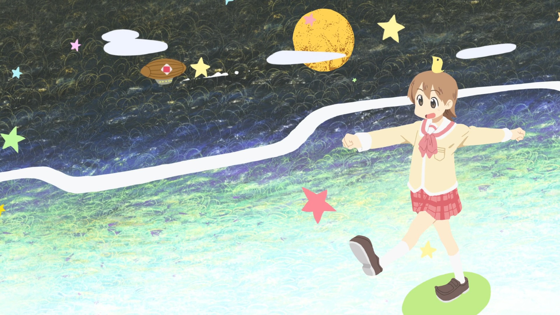 anime, Anime girls, Nichijou, Aioi Yuuko Wallpaper