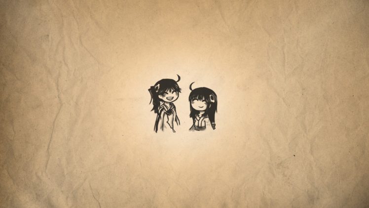 anime, Anime girls, Araragi Karen, Araragi Tsukihi HD Wallpaper Desktop Background