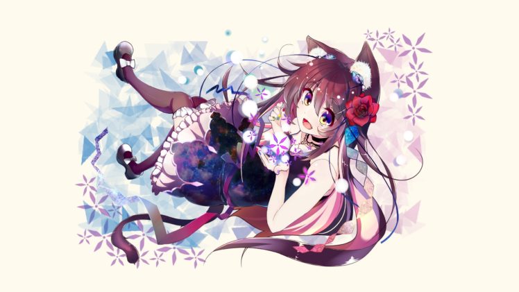 nekomimi, Anime girls, Original characters, Anime, Animal ears HD Wallpaper Desktop Background