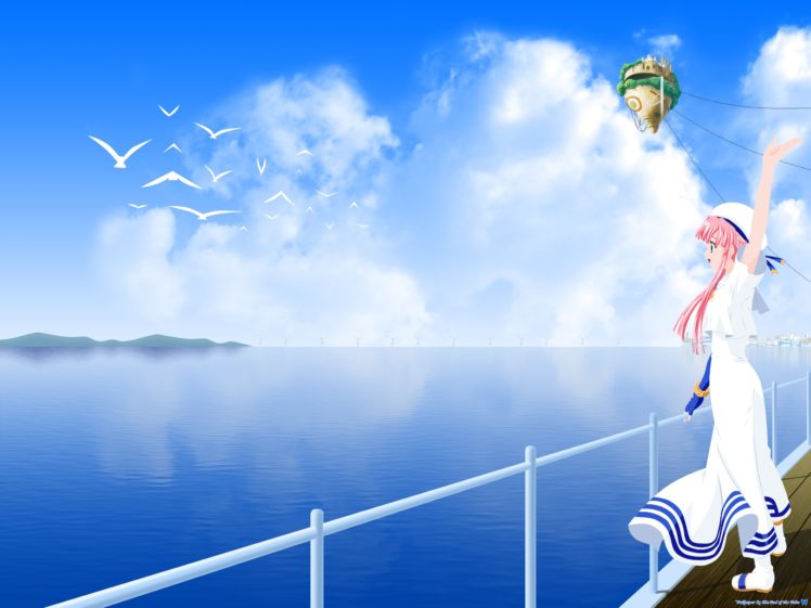 anime girls, Aria HD Wallpaper Desktop Background