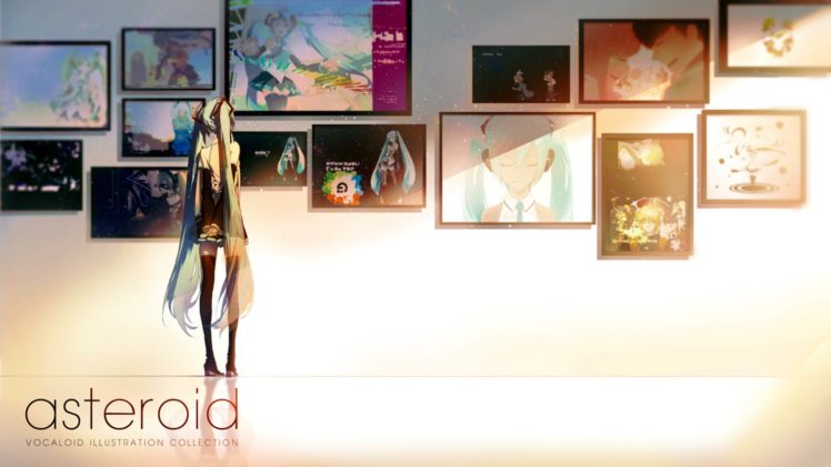 Hatsune Miku, Vocaloid, Anime girls HD Wallpaper Desktop Background