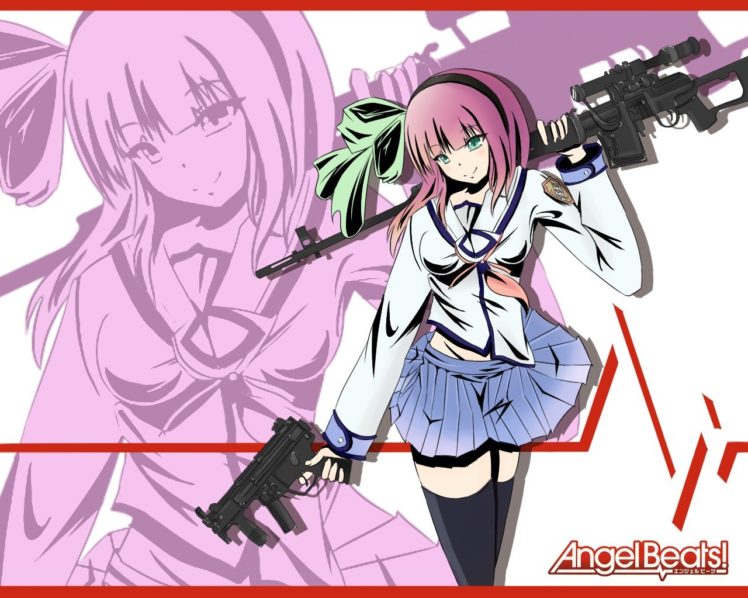 anime, Angel Beats!, Nakamura Yuri HD Wallpaper Desktop Background