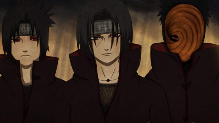 anime, Uchiha Sasuke, Uchiha Itachi, Naruto Shippuuden, Tobi HD Wallpaper Desktop Background