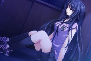 anime girls, Kourin no Machi, Lavender no Shoujo, Sakuragi Hikaru