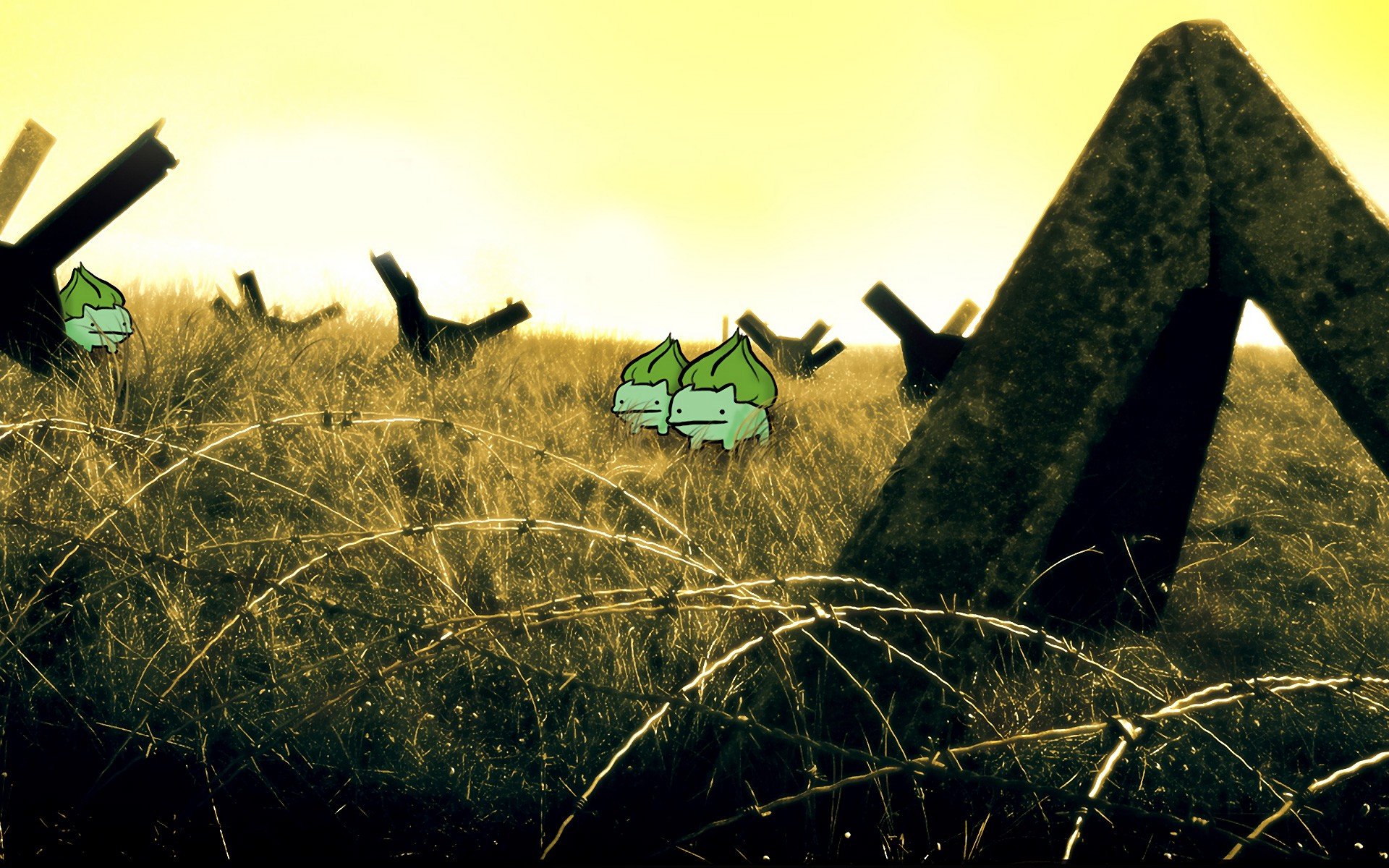 Pokemon, Bulbasaur, Nature Wallpaper
