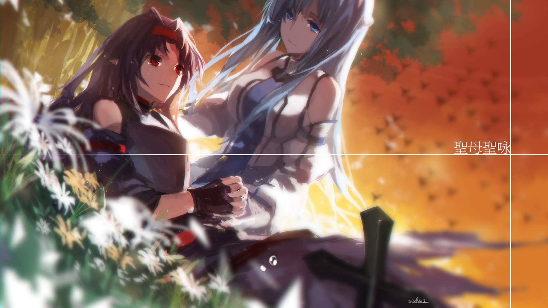 anime girls, Sword Art Online, Yuuki Asuna, Konno Yuuki, Swd3e2 Wallpaper