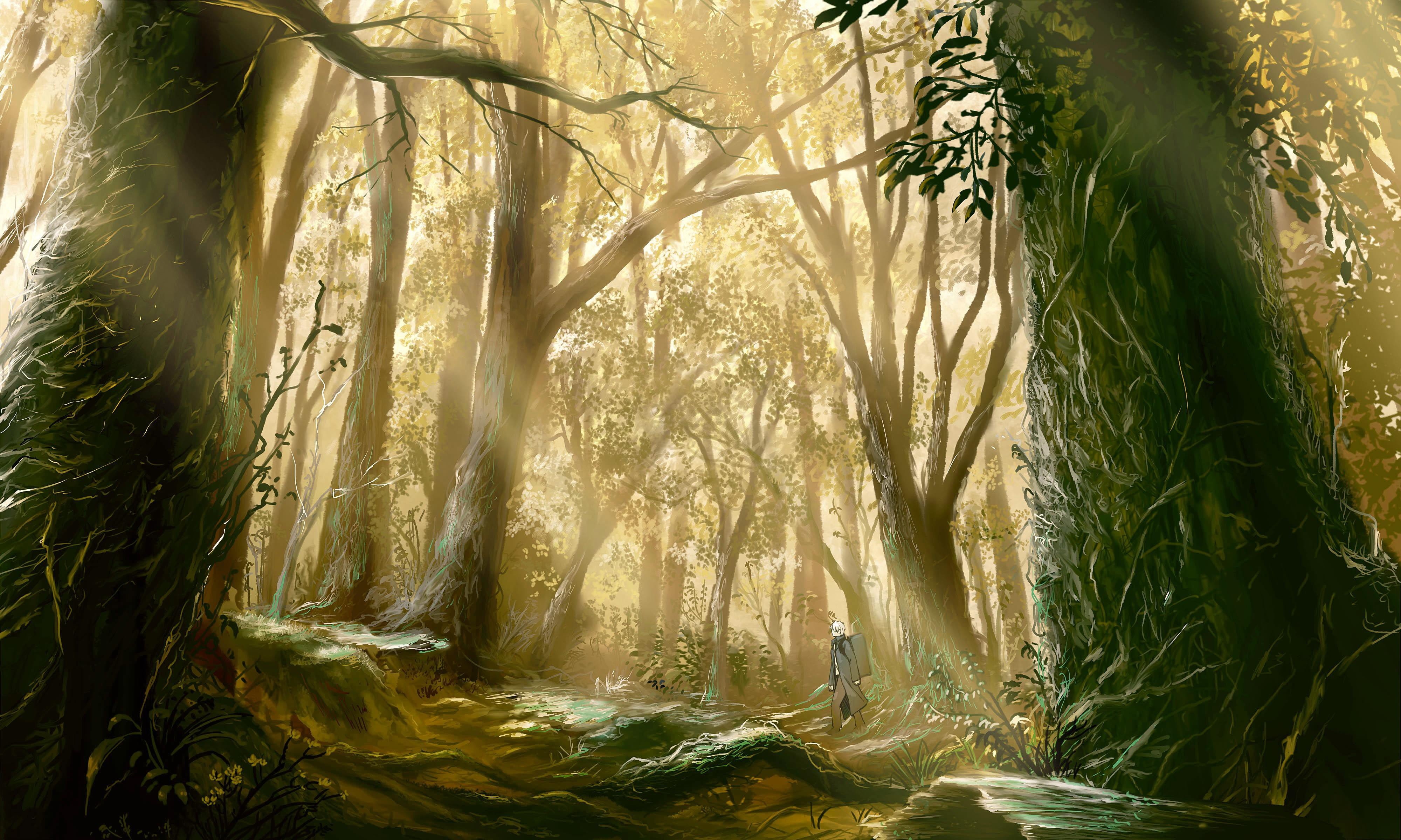 Mushishi, Ginko Wallpaper