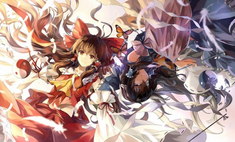 Hakurei Reimu, Touhou HD Wallpaper Desktop Background