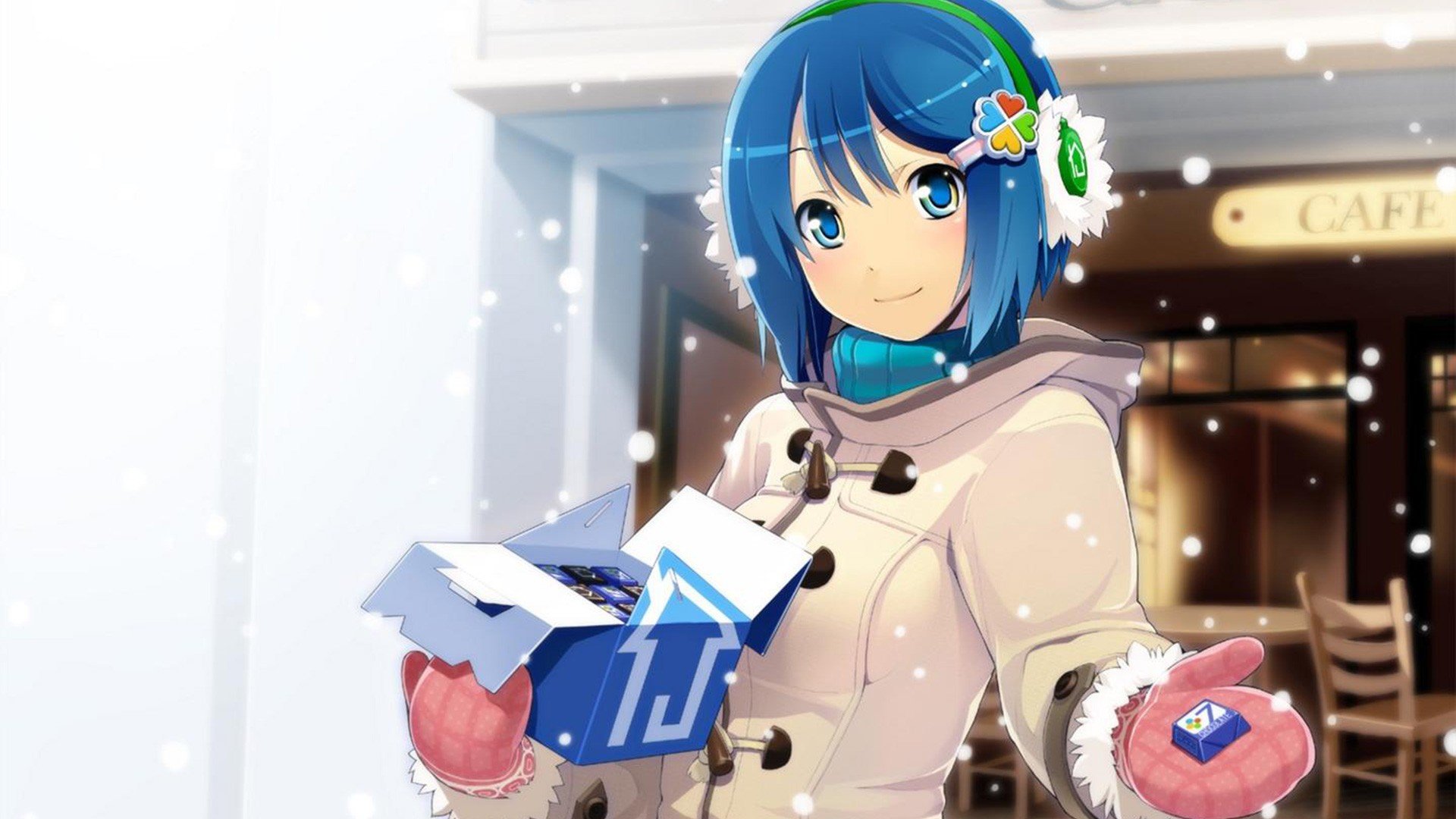 Windows 7, Madobe Nanami, Os tan Wallpaper