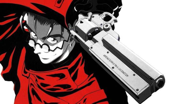 Vash the Stampede, Anime boys, Weapon, Trigun HD Wallpaper Desktop Background