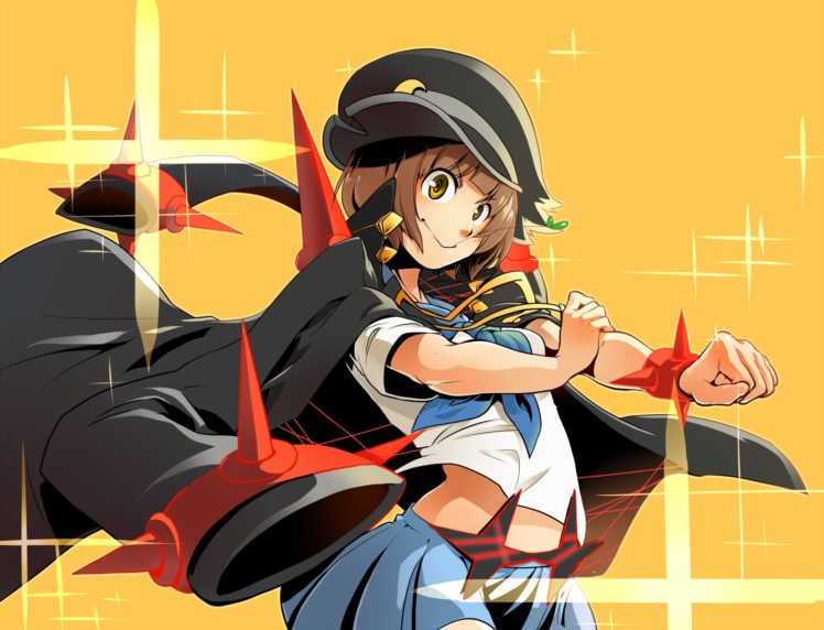 Kill la Kill, Mako Mankanshoku, Anime HD Wallpaper Desktop Background