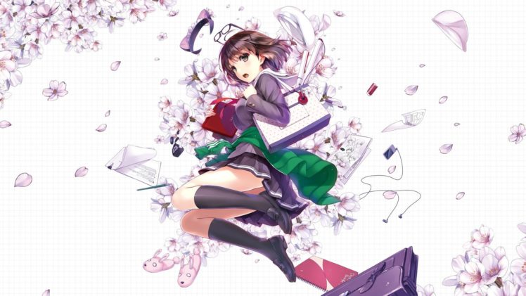 Saenai Heroine no Sodatekata, Kato Megumi, Anime girls, Anime, Katou Megumi HD Wallpaper Desktop Background