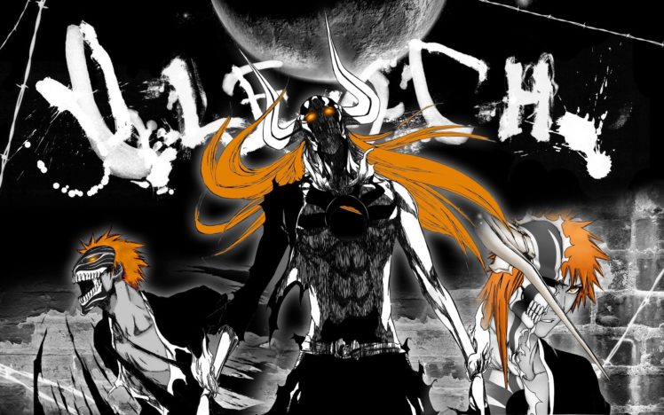 anime, Kurosaki Ichigo, Bleach, Hollow, Vasto Lorde, Selective coloring HD Wallpaper Desktop Background