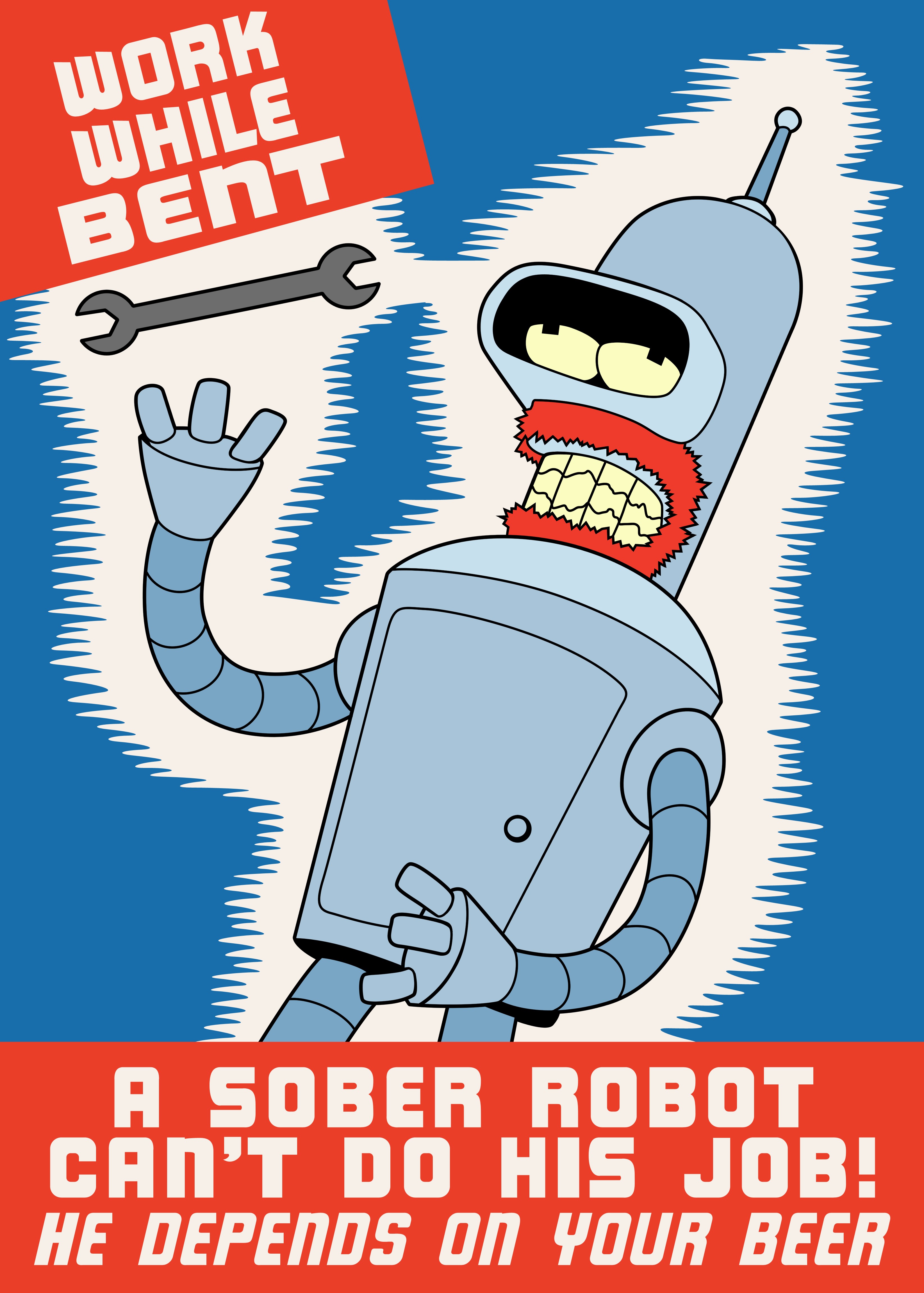 Bender, Futurama Wallpaper