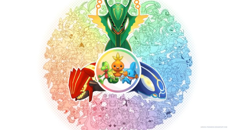 Pokemon, Rayquaza HD Wallpaper Desktop Background